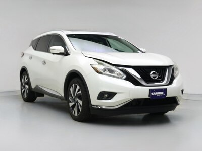 White 2015 Nissan Murano Platinum