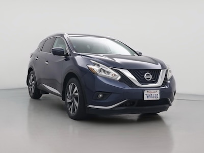 Blue 2017 Nissan Murano Platinum