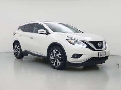 White 2018 Nissan Murano Platinum
