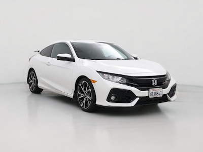 White 2018 Honda Civic SI