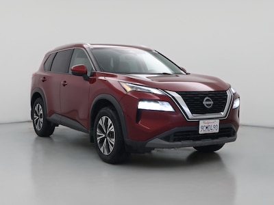 Red 2022 Nissan Rogue SV