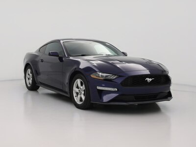 Blue 2018 Ford Mustang Ecoboost
