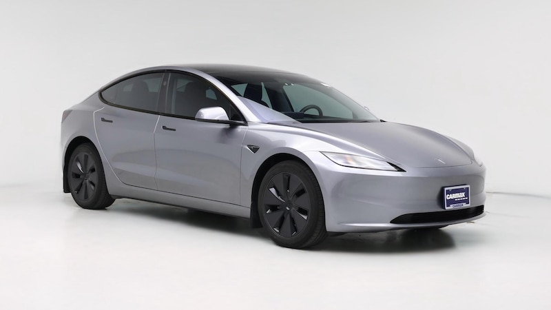 2025 Tesla Model 3 Long Range Hero Image