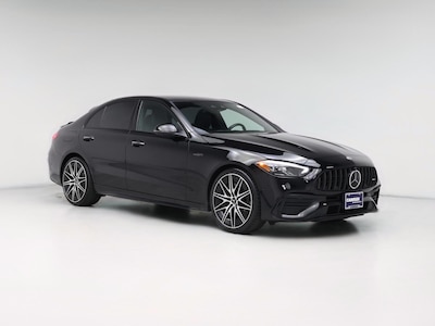 Black 2023 Mercedes-Benz C43 AMG