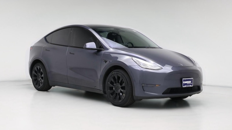 2020 Tesla Model Y Long Range Hero Image