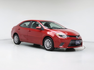 Red 2015 Toyota Corolla LE
