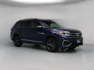 Blue 2021 Volkswagen Atlas SE R-Line