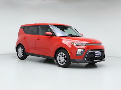 Red 2020 Kia Soul LX