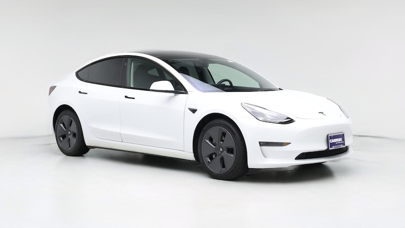 2022 Tesla Model 3 Long Range Hero Image