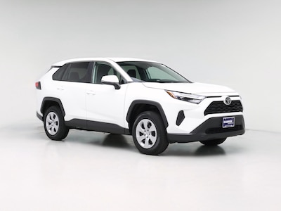 White 2023 Toyota RAV4 LE