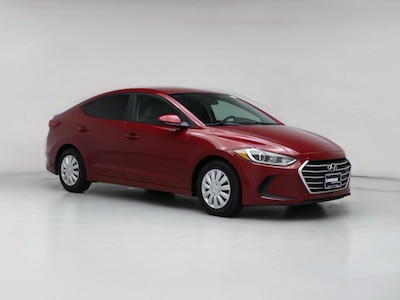 Red 2017 Hyundai Elantra SE