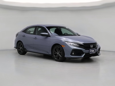 Blue 2019 Honda Civic Sport