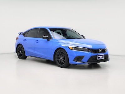 Blue 2024 Honda Civic Sport