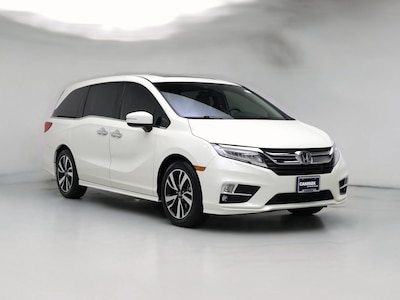 White 2019 Honda Odyssey Elite
