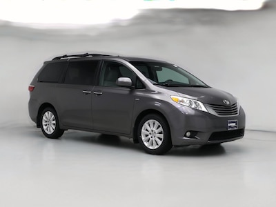 Gray 2016 Toyota Sienna XLE
