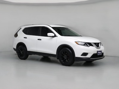 White 2016 Nissan Rogue S