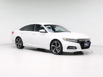 White 2018 Honda Accord Sport