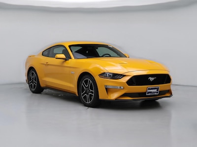 Orange 2019 Ford Mustang GT