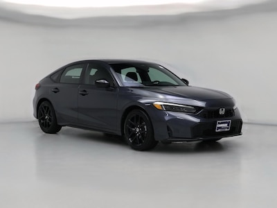 Gray 2025 Honda Civic Hybrid Sport