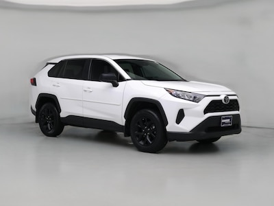White 2022 Toyota RAV4 LE