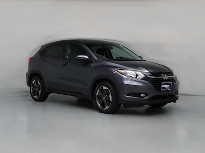 Gray 2018 Honda HR-V EX