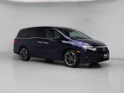 Blue 2023 Honda Odyssey Elite