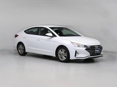 White 2020 Hyundai Elantra SEL