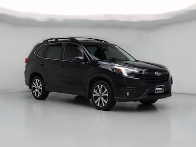 Black 2022 Subaru Forester Limited