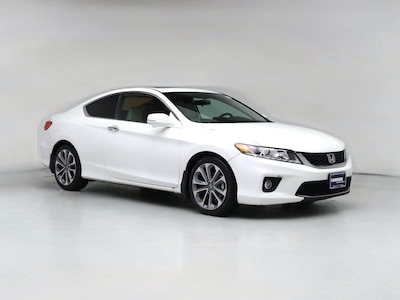 White 2014 Honda Accord EX-L