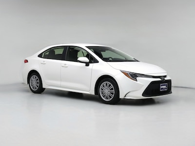 White 2021 Toyota Corolla LE