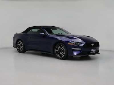 Blue 2018 Ford Mustang Ecoboost