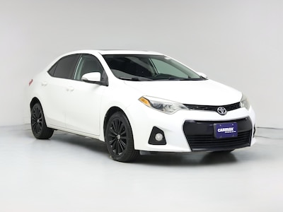 White 2015 Toyota Corolla S Plus