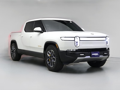 White 2022 Rivian R1T Launch Edition