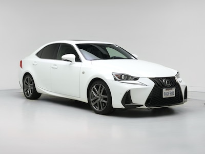 White 2019 Lexus IS 300 F-Sport