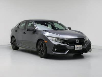 Gray 2018 Honda Civic EX