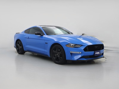 Blue 2023 Ford Mustang GT