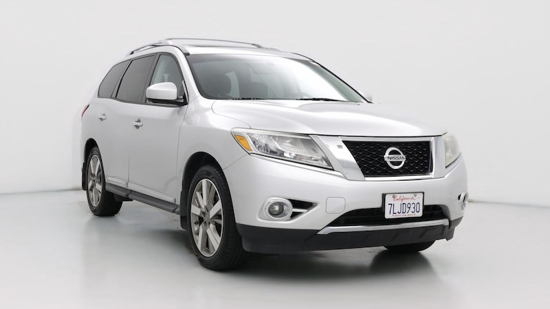 2014 Nissan Pathfinder Platinum Hero Image