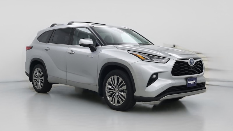 2021 Toyota Highlander Platinum Hero Image
