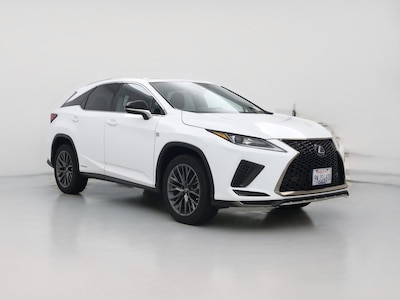 White 2021 Lexus RX 450h F-Sport
