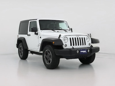 White 2018 Jeep Wrangler Sport