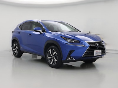 Blue 2020 Lexus NX 300h Luxury