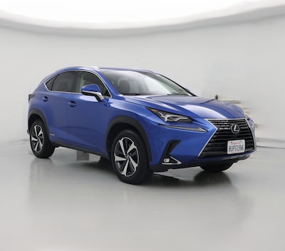 Blue 2020 Lexus NX 300h Luxury