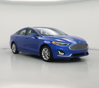 Blue 2019 Ford Fusion Energi Titanium