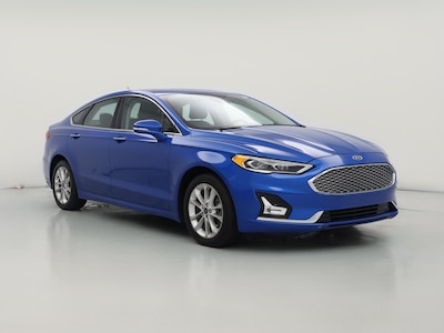 Blue 2019 Ford Fusion Energi Titanium