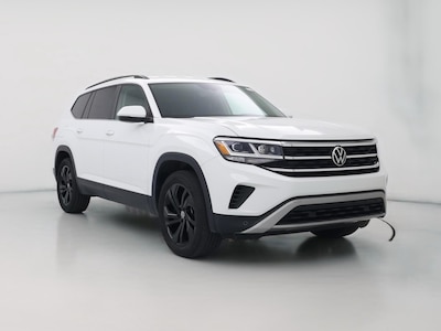 White 2022 Volkswagen Atlas SE w/Tech