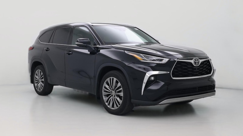 2021 Toyota Highlander Platinum Hero Image