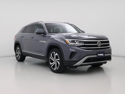 Gray 2022 Volkswagen Atlas Cross Sport SEL