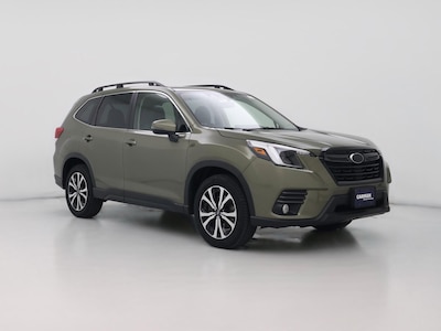 Green 2022 Subaru Forester Limited