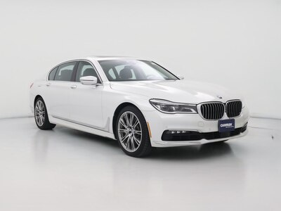 White 2018 BMW 750 XI
