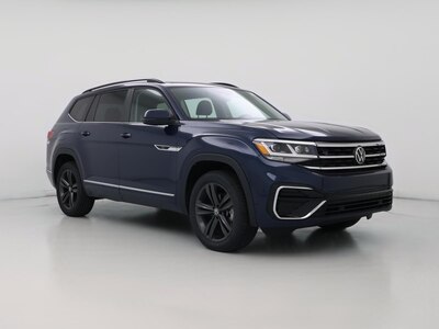 Blue 2021 Volkswagen Atlas SE R-Line